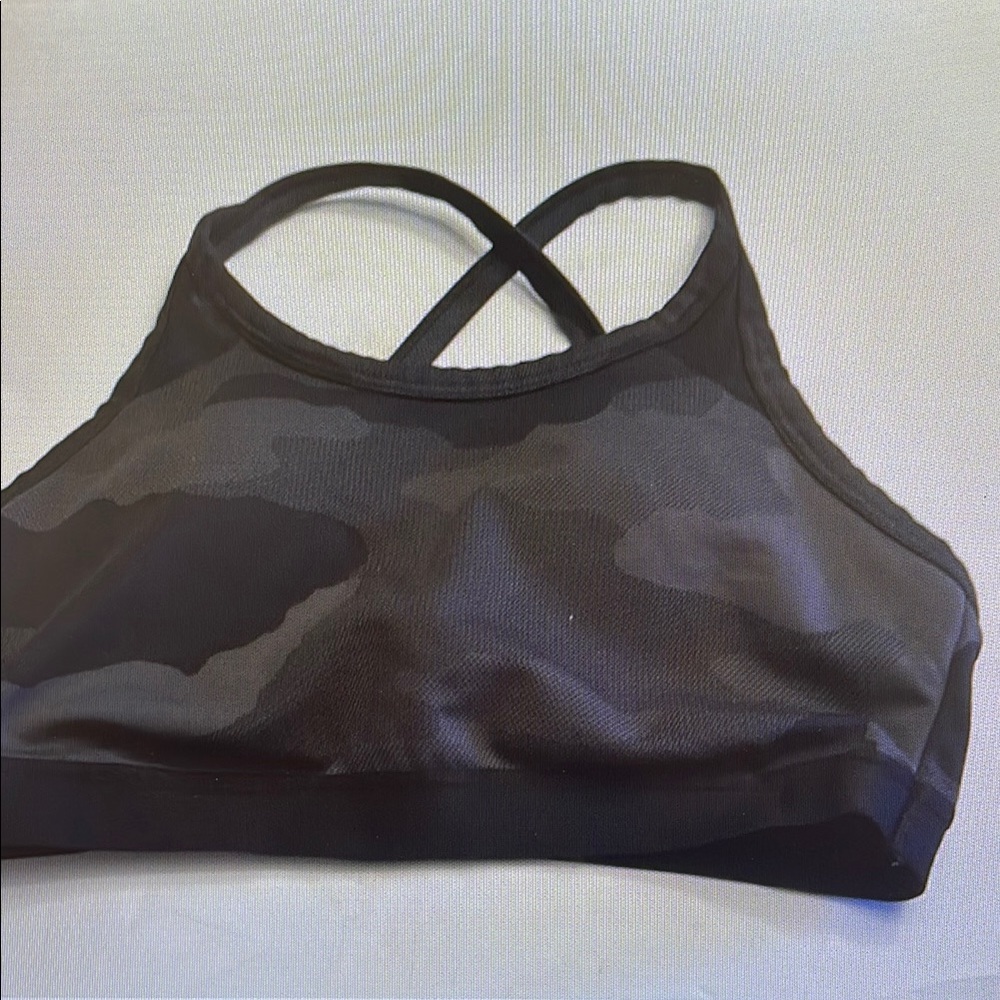 Black Camo Sports Bra
